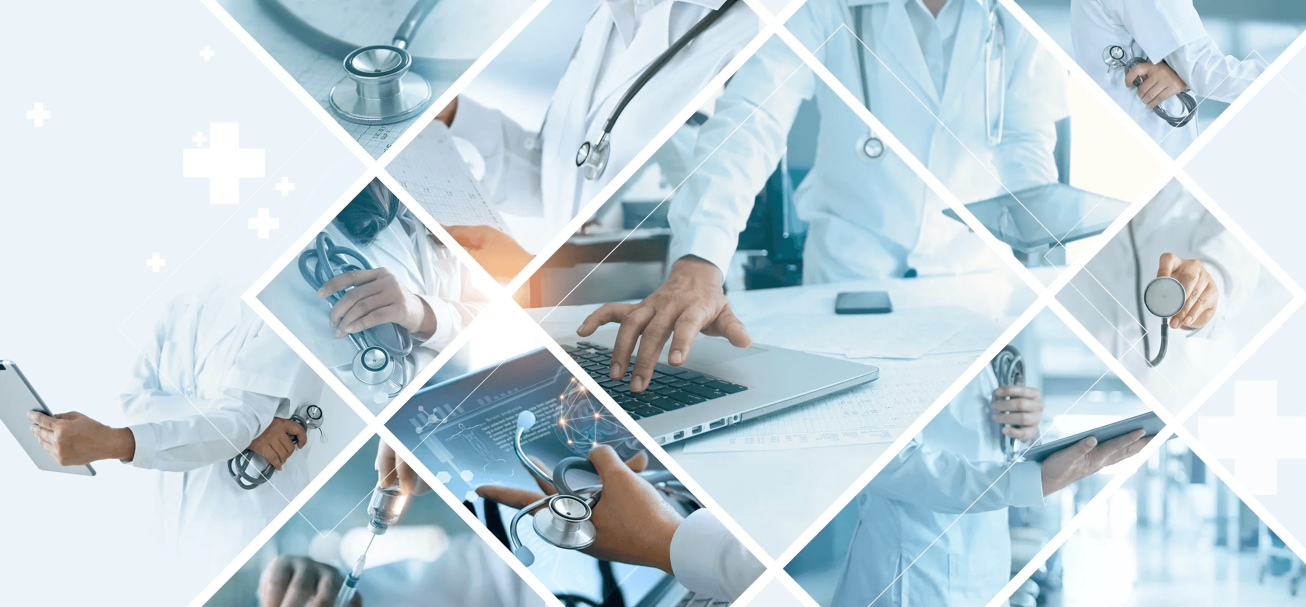 Clinicians working with single-use medical devices